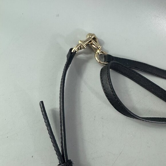 Kate Spade New York Black Saffiano leather Gold-done Hardware Adjustable Strap - Picture 8 of 10